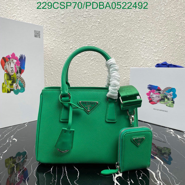 Prada Bag-(Mirror)-Handbag-,Code: PDBA0522492,$: 229USD