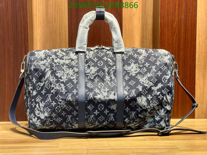 LV Bags-(4A)-Keepall BandouliRe 45-50-,Code: KB3866,$: 105USD