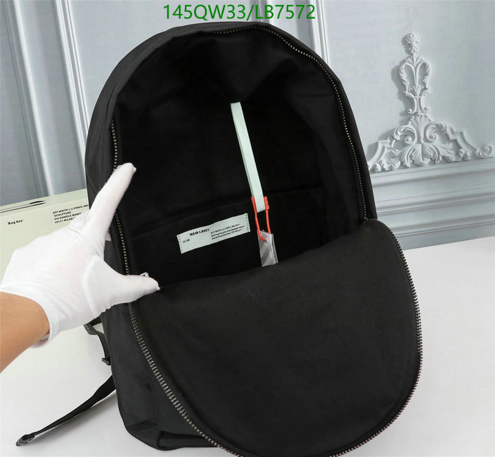 Off-White Bag-(Mirror)-Backpack-,Code: LB7572,$: 145USD