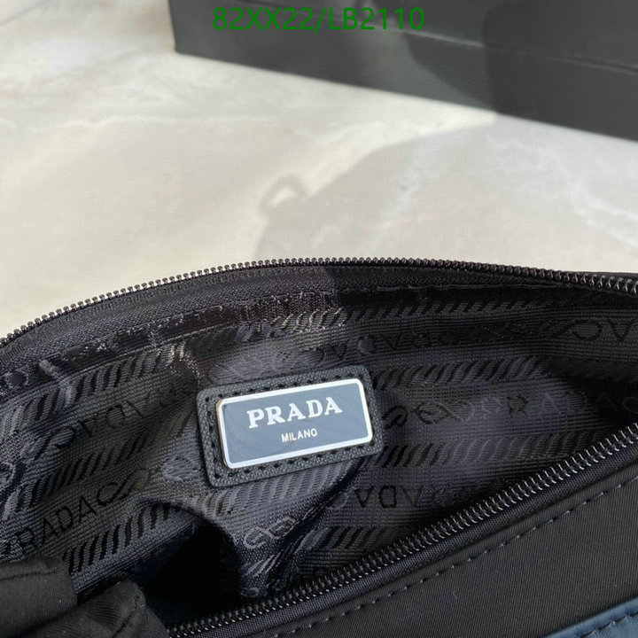 Prada Bag-(Mirror)-Diagonal-,Code: LB2110,$: 82USD