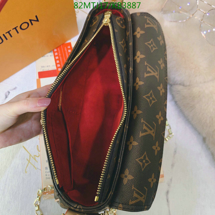 LV Bags-(4A)-Pochette MTis Bag-Twist-,Code: KB3887,$: 82USD