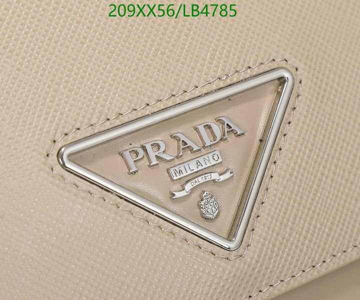 Prada Bag-(Mirror)-Diagonal-,Code: LB4785,$: 209USD