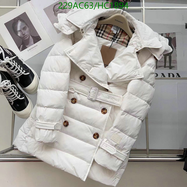 Down jacket Women-Burberry, Code: HC1894,$: 229USD