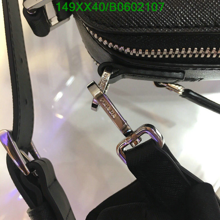 Prada Bag-(Mirror)-Diagonal-,Code: B0602107,$: 149USD