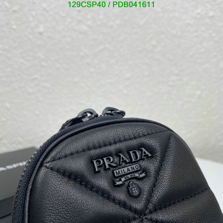 Prada Bag-(Mirror)-Diagonal-,Code: PDB041611,$: 129USD