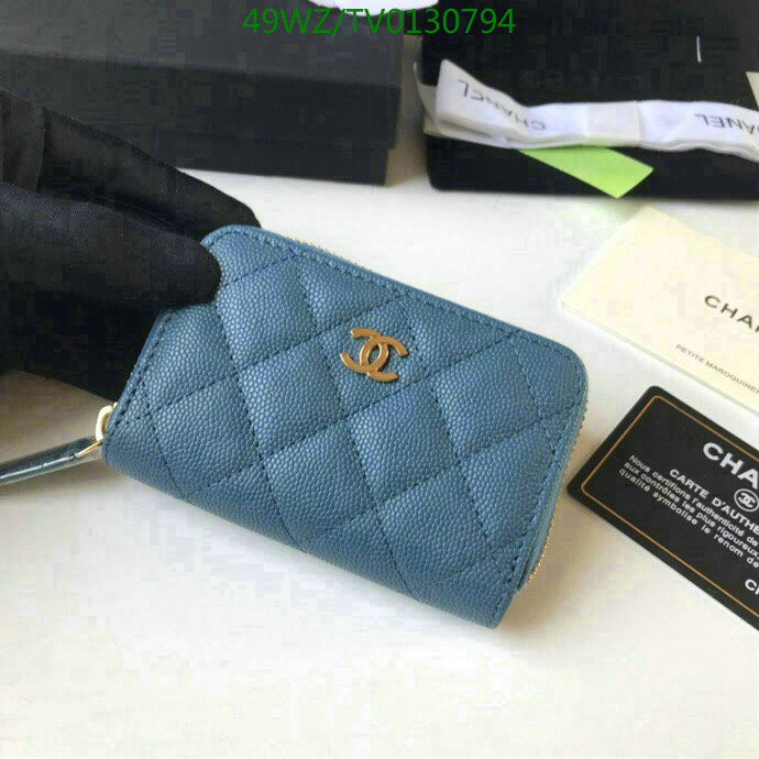 Chanel Bags ( 4A )-Wallet-,Code: TV0130794,$: 49USD