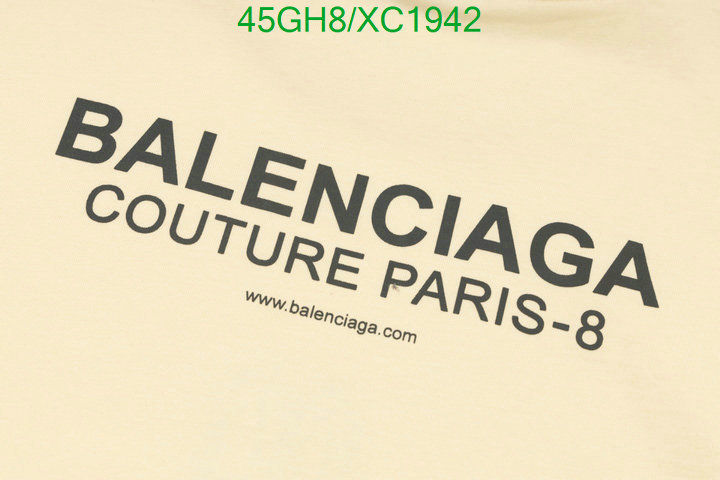 Clothing-Balenciaga, Code: XC1942,$: 45USD