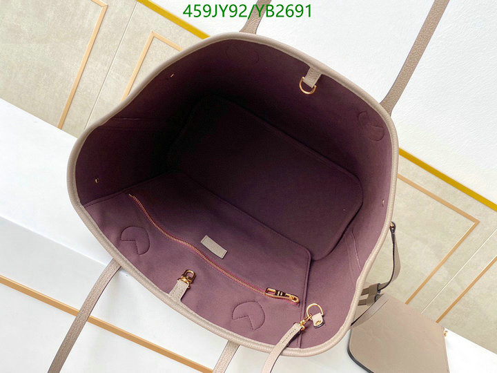 LV Bags-(Mirror)-Neverfull-,Code: YB2691,$: 459USD