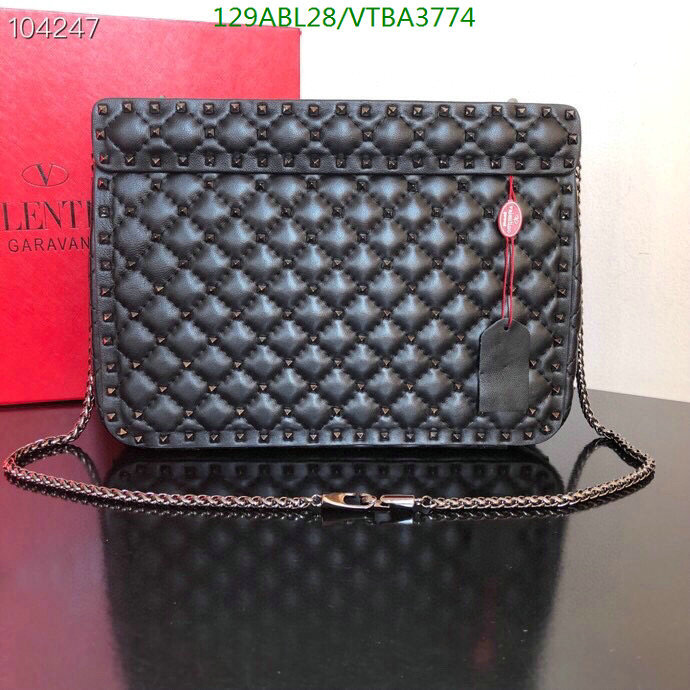 Valentino Bag-(4A)-Rockstud Spike-,Code: VTBA3774,$: 129USD