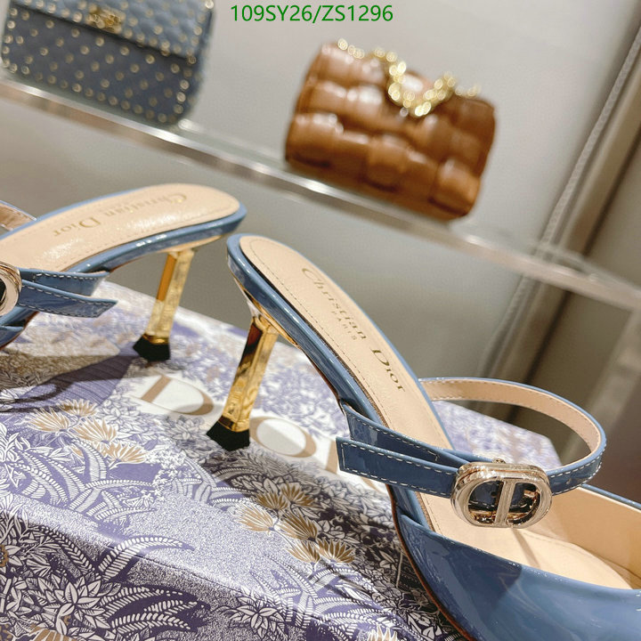 Women Shoes-Dior,Code: ZS1296,$: 109USD