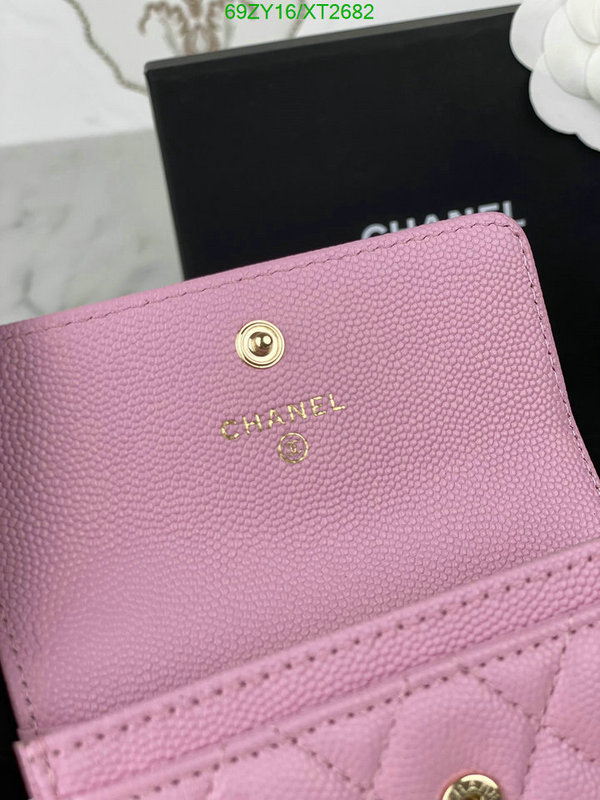Chanel Bags ( 4A )-Wallet-,Code: XT2682,$: 69USD