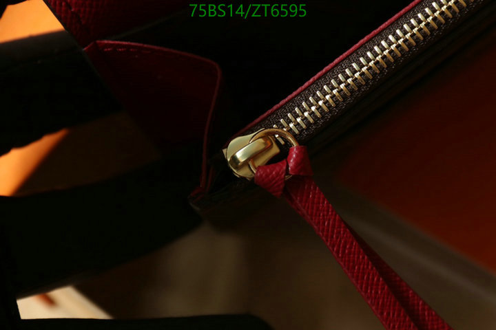 LV Bags-(Mirror)-Wallet-,Code: ZT6595,$: 75USD