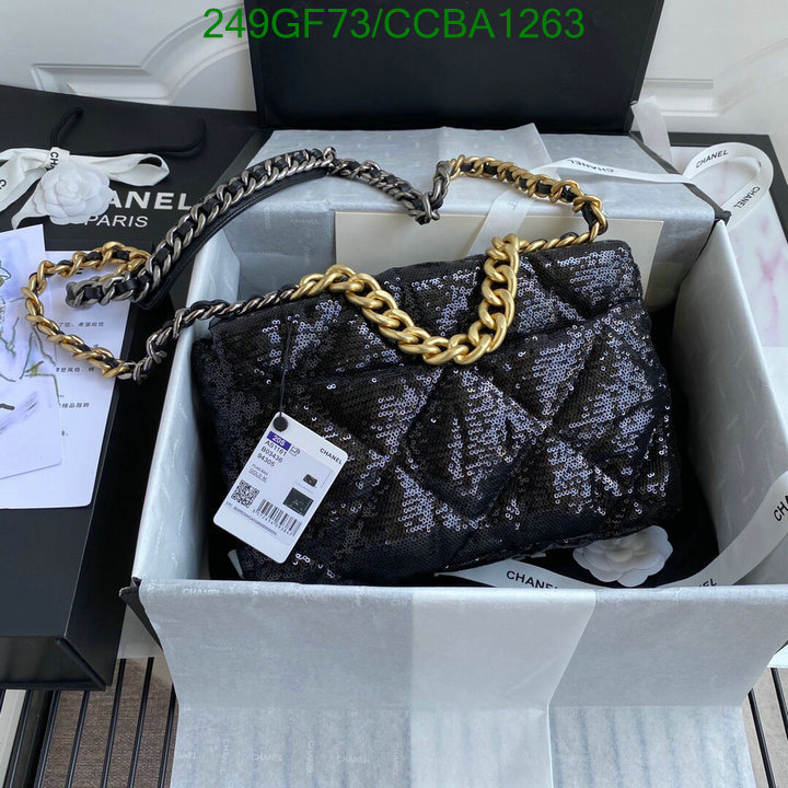 Chanel Bags -(Mirror)-Diagonal-,Code: CCBA1263,$: 249USD