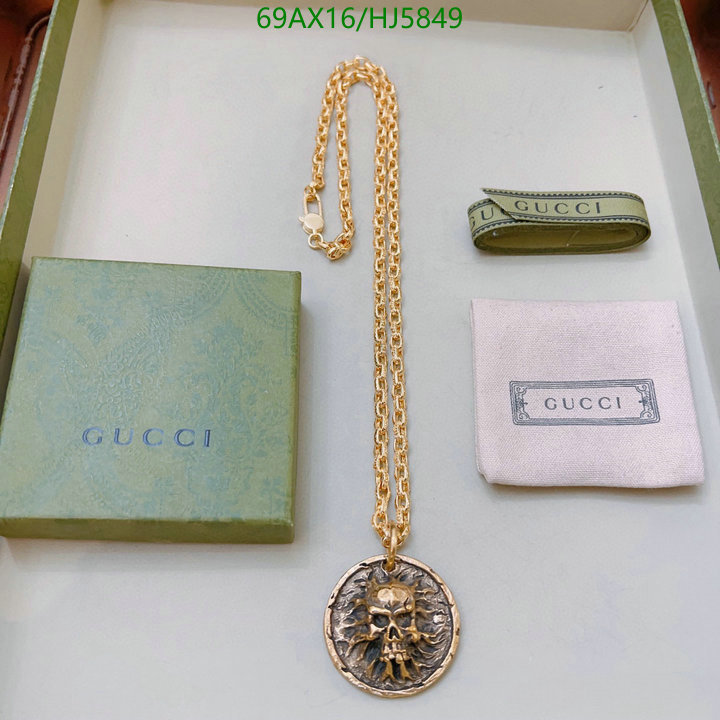 Jewelry-Gucci, Code: HJ5849,$: 69USD