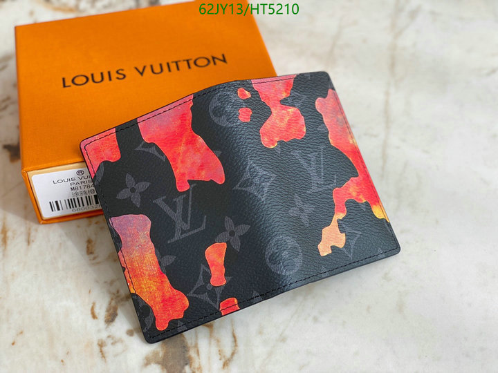 LV Bags-(Mirror)-Wallet-,Code: HT5210,$: 62USD