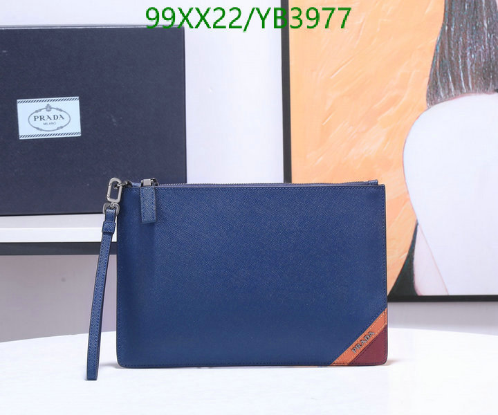 Prada Bag-(Mirror)-Clutch-,Code: YB3977,$: 99USD