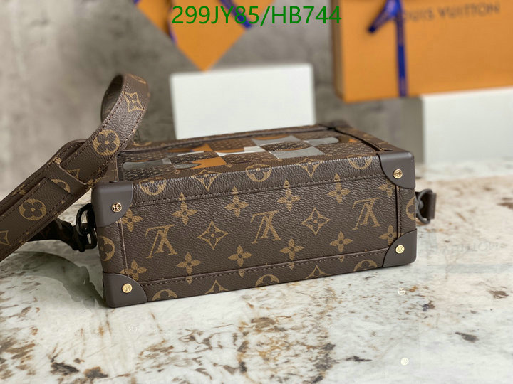 LV Bags-(Mirror)-Petite Malle-,Code: HB744,$: 299USD