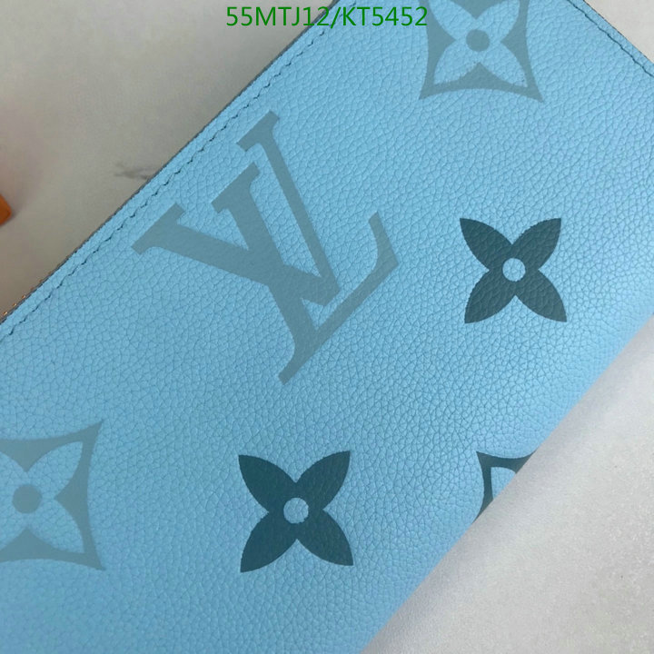 LV Bags-(4A)-Wallet-,Code: KT5452,$: 55USD