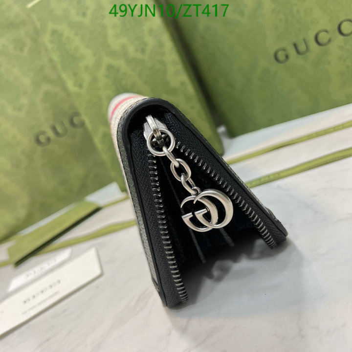 Gucci Bag-(4A)-Wallet-,Code: ZT417,$: 49USD