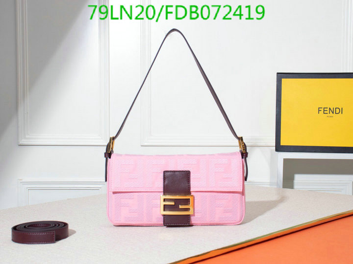 Fendi Bag-(4A)-Baguette-,Code: FDB072419,$: 79USD