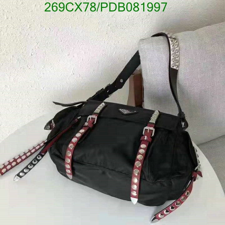 Prada Bag-(Mirror)-Diagonal-,Code: PDB081997,$:269USD