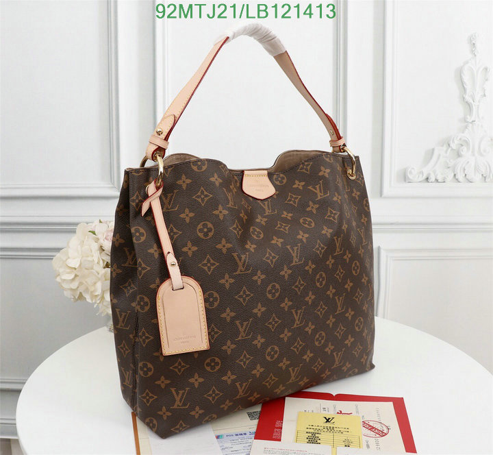 LV Bags-(4A)-Handbag Collection-,Code: LB121413,$: 92USD