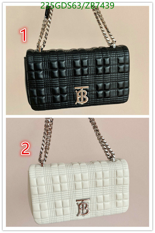 Burberry Bag-(Mirror)-Diagonal-,Code: ZB7439,$: 235USD