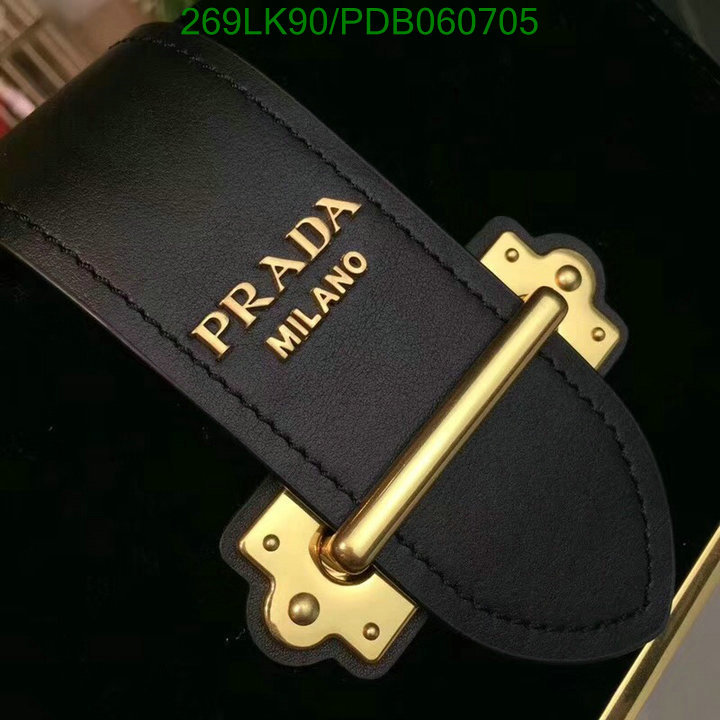 Prada Bag-(Mirror)-Diagonal-,Code: PDB060705,$: 269USD