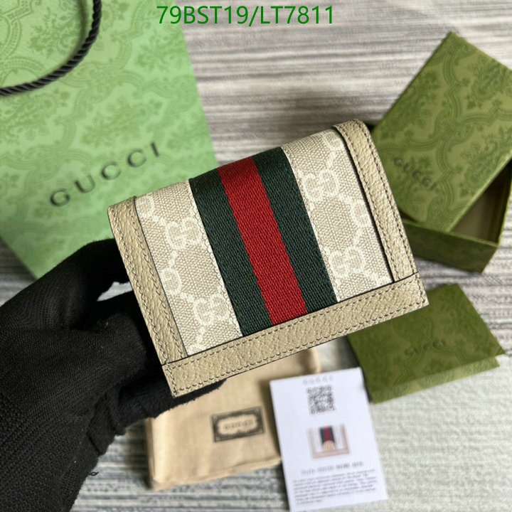 Gucci Bag-(Mirror)-Wallet-,Code: LT7811,$: 79USD