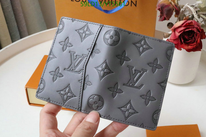 LV Bags-(Mirror)-Wallet-,Code: YT5501,$: 59USD