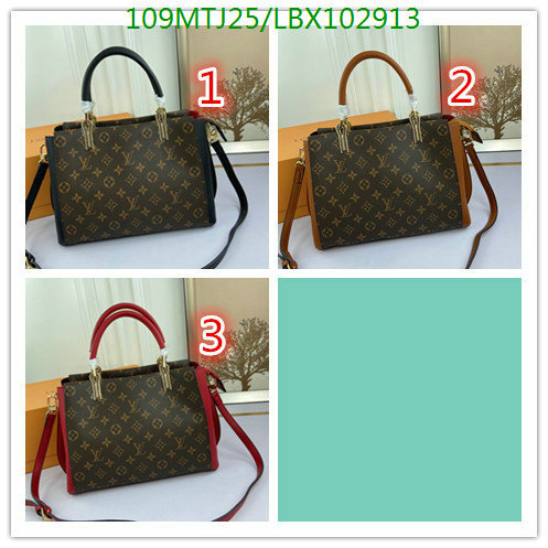 LV Bags-(4A)-Handbag Collection-,Code: LBX102913,$: 109USD