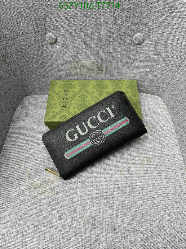 Gucci Bag-(4A)-Wallet-,Code: LT7714,$: 65USD