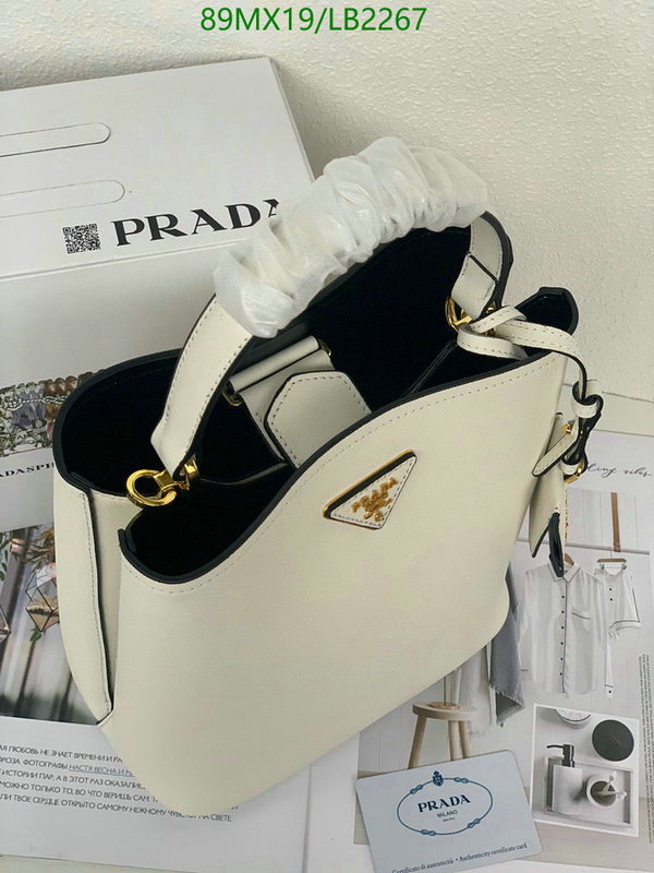 Prada Bag-(4A)-Diagonal-,Code: LB2267,$: 89USD