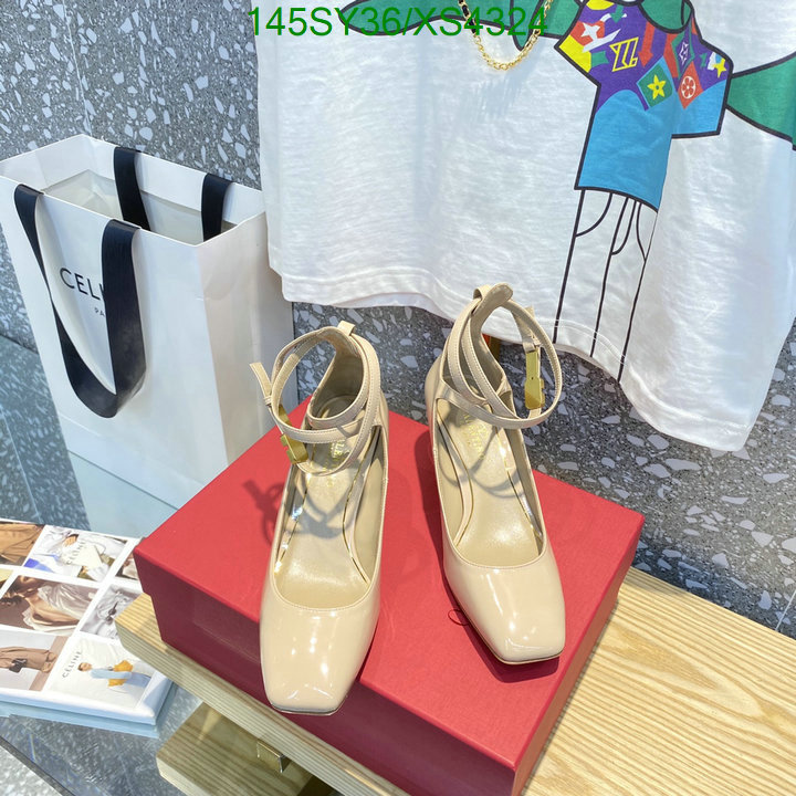 Women Shoes-Valentino, Code: XS4324,$: 145USD