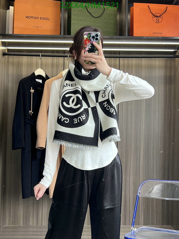 Scarf-Chanel, Code: HM1521,$: 32USD