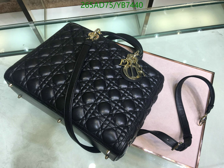 Dior Bags -(Mirror)-Lady-,Code: YB7440,$: 265USD