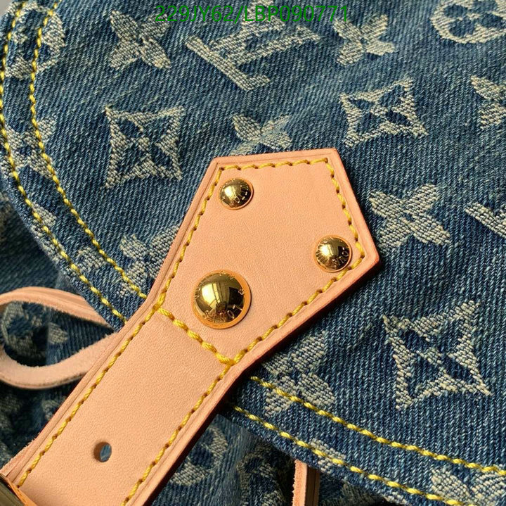 LV Bags-(Mirror)-Backpack-,Code: LBP090771,$:229USD