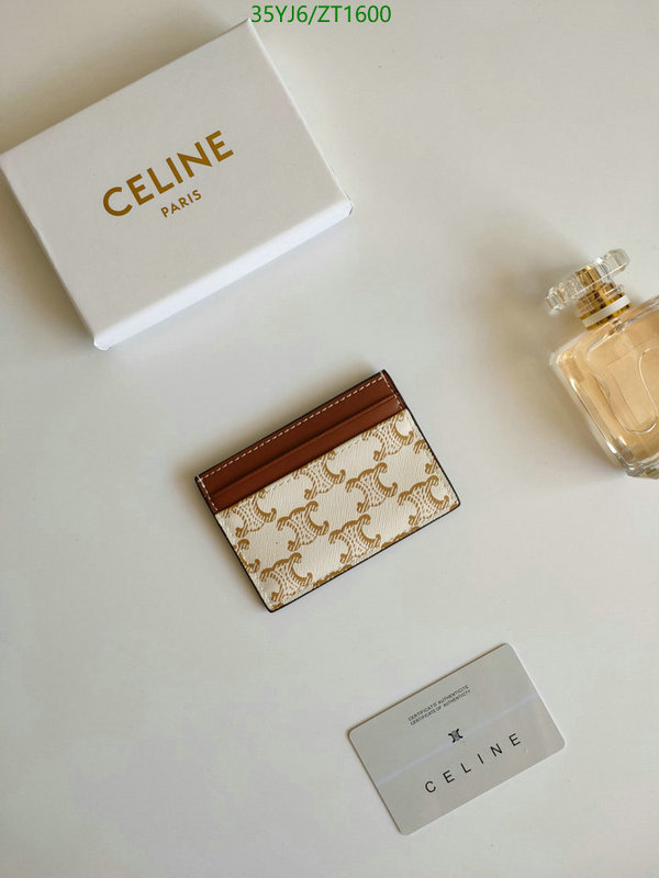 Celine Bag-(4A)-Wallet-,Code: ZT1600,$: 35USD