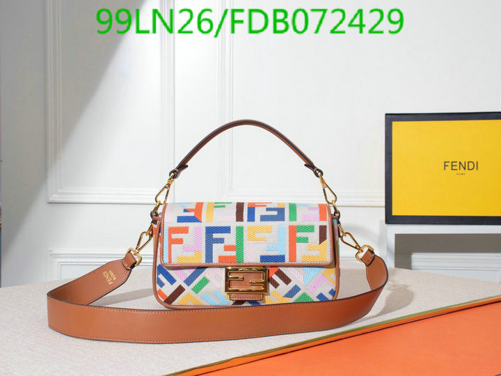 Fendi Bag-(4A)-Baguette-,Code: FDB072429,$: 99USD