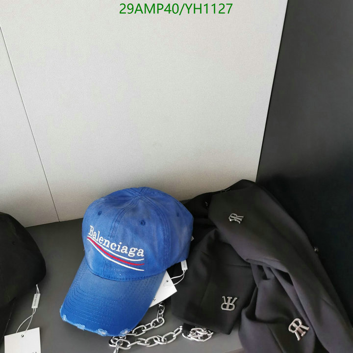 Cap -(Hat)-Balenciaga, Code: YH1127,$: 29USD