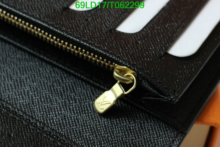 LV Bags-(Mirror)-Wallet-,Code: T062299,$: 69USD