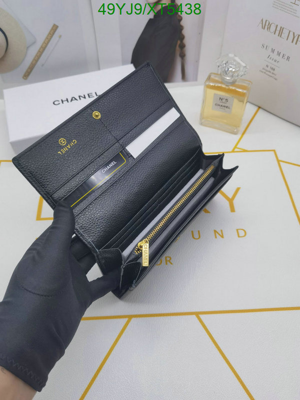 Chanel Bags ( 4A )-Wallet-,Code: XT5438,$: 49USD