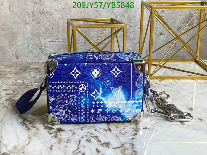 LV Bags-(Mirror)-Petite Malle-,Code: YB5848,$: 209USD