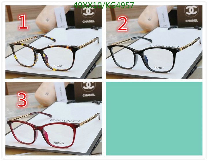 Glasses-Chanel,Code: KG4957,$: 49USD