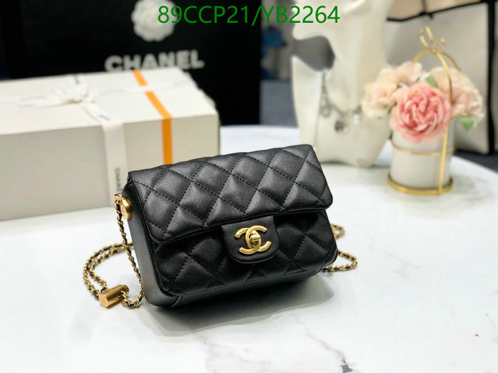 Chanel Bags ( 4A )-Diagonal-,Code: YB2264,$: 89USD