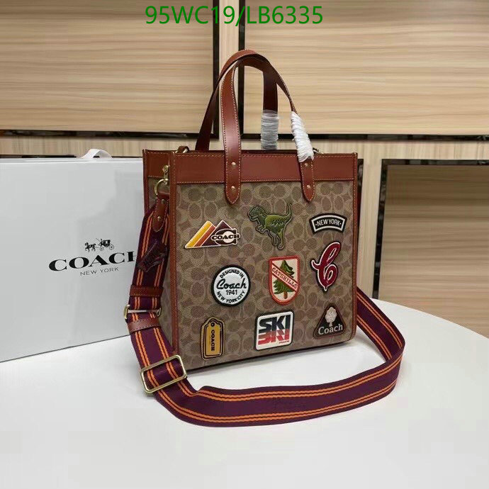 Coach Bag-(4A)-Tote-,Code: LB6335,$: 95USD