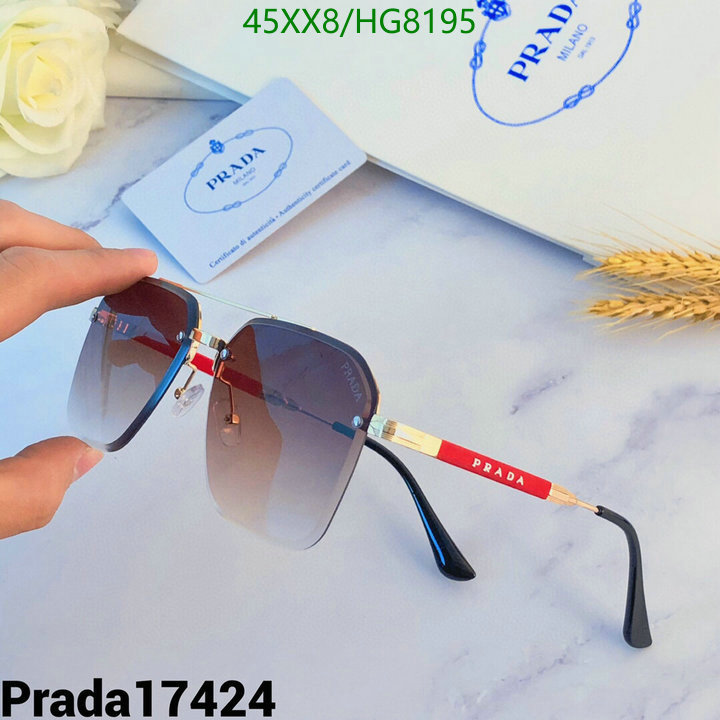 Glasses-Prada, Code: HG8195,$: 45USD