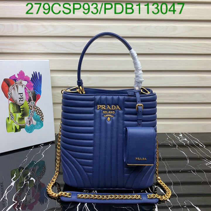 Prada Bag-(Mirror)-Handbag-,Code: PDB113047,$: 279USD