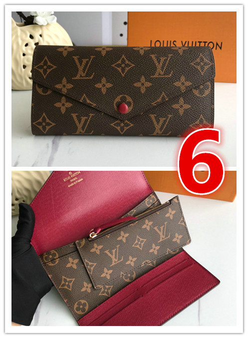 LV Bags-(4A)-Wallet-,Code: T060807,$: 32USD