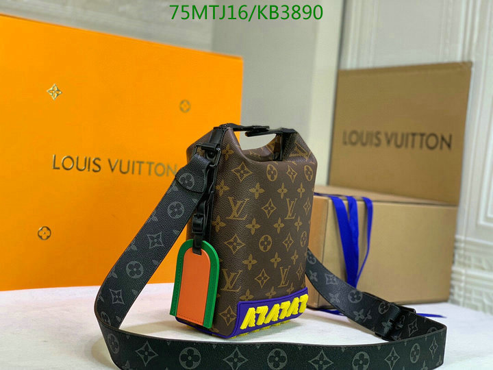 LV Bags-(4A)-Pochette MTis Bag-Twist-,Code: KB3890,$: 75USD